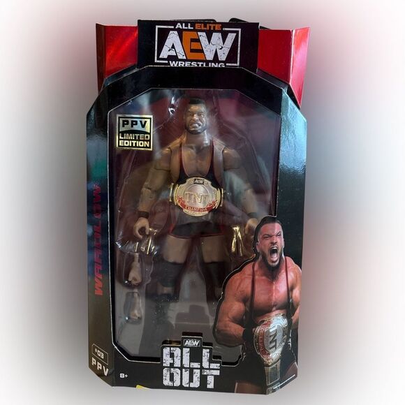 Nwt AEW Wrestling Wardlow Action Figure - Picture 1 of 2